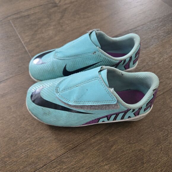 Nike Jr Zoom Vapor 15 Academy FG Soccer Cleats Boys Girls Size 11c No Box - Picture 1 of 6